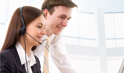 Telefontraining-on-the-job